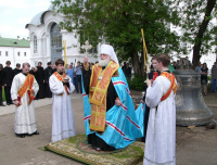 Освящение колоколов в Вятской епархии