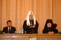 Выступление Святейшего Патриарха Алексия в ежегодном Актовом дне Московской Духовной академии и семинарии
