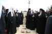 Праздничное совместное богослужение Предстоятелей Православных Церквей на Владимирской горке
