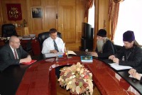 Предстоятель РПСЦ встретился с заместителем мэра Москвы