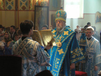В Риге торжественно отметили вторую годовщину сретения Тихвинской чудотворной иконы Пресвятой Богородицы