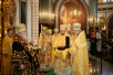 Божественная литургия в Храме Христа Спасителя в день Тезоименитства Святейшего Патриарха