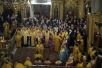 Новогодний молебен в Богоявленском кафедральном соборе