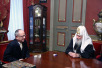 Встреча Святейшего Патриарха Алексия с Чрезвычайным и Полномочным Послом Турецкой Республики в РФ Халилем Акынджы