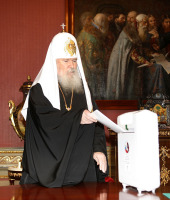 Предстоятель Русской Церкви принял участие в выборах Президента Российской Федерации
