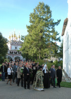 Патриаршее служение в день памяти прп. Иосифа, игумена Волоцкого, посещение Иосифо-Волоцкого монастыря