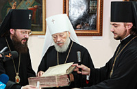 В Киевских духовных школах открылся Церковно-археологический кабинет