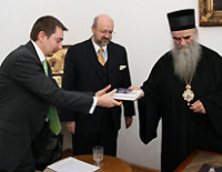 Митрополит Черногорско-Приморский Амфилохий встретился с главой администрации ООН в Косове
