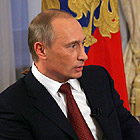 Поздравление Президента России В. Путина Святейшему Патриарху Алексию по случаю годовщины интронизации
