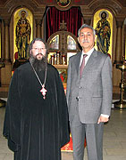 Московское Подворье Православной Церкви в Америке посетил Посол Пакистана в РФ