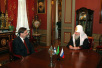 Встреча Святейшего Патриарха Алексия с Послом Финляндской Республики