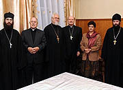 Московскую духовную академию посетил председатель Папского совета по делам культуры