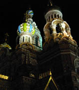 В Петербурге состоялась церемония подключения новой системы архитектурной подсветки храма Спаса-на-Крови