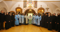 В Москву доставлена икона 'Собор святых русских Афонцев'