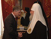 Состоялась встреча Святейшего Патриарха Алексия с губернатором Корякского Автономного округа