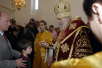 Визит Святейшего Патриарха Алексия в Вологду. Всенощное бдение в Спасо-Прилуцком монастыре.