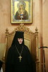 Патриаршее служение в Покровском ставропигиальном монастыре в связи с 10-летием со дня перенесения мощей блаженной Матроны Московской