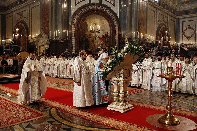 Подписание Акта о каноническом общении в единой Поместной Русской Православной Церкви