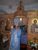 Богослужение в храме Покрова Божией Матери в Бутырской тюрьме города Москвы.