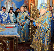 Митрополит Владимир возглавил торжества по случаю престольного праздника Киевских духовных школ