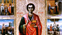 Икона святого великомученика Пантелеимона, написанная ко дню коронации Николая II, вернется в Ново-Афонский монастырь