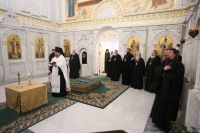 Члены Священного Синода совершили литию по архиепископу Николаю и епископу Михаилу