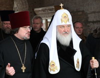 Святейший Патриарх Кирилл посетил Синодальную библиотеку Московского Патриархата