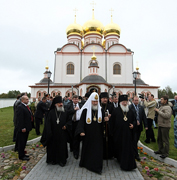 Патриарший визит в Новгородскую епархию. День первый. Посещение Валдайского Иверского монастыря.