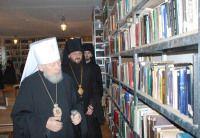 Предстоятель Украинской Православной Церкви совершил освящение методического кабинета Киевской духовной академии