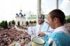 Последний день Патриаршего визита на Украину. Божественная литургия в Почаевской лавре.