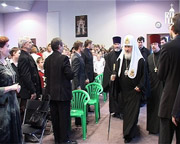 Святейший Патриарх Кирилл посетил Синодальную библиотеку Московского Патриархата