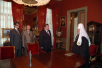 Встреча Святейшего Патриарха с Генеральным прокурором РФ В.В. Устиновым