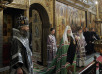 Патриаршее служение в Успенском соборе Кремля в день памяти святителя Феогноста