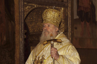 Святейший Патриарх Алексий совершил Божественную литургию в Успенском соборе Московского Кремля