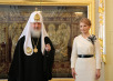 Встреча Святейшего Патриарха Кирилла с Премьер-министром Украины Юлией Тимошенко