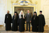 Встреча Святейшего Патриарха Алексия с послом США в России Джоном Байерли