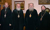 Состоялась встреча митрополита Кирилла с архиепископом Оттавским и Канадским Серафимом