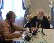 Встреча Святейшего Патриарха Алексия с журналистами