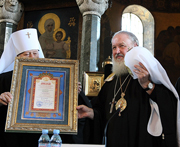 Предстоятелю Русской Церкви присуждена почетная степень доктора богословских наук Киевской духовной академии
