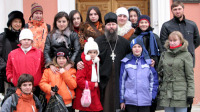 Дети Беслана посетили храм св. вмц. Екатерины на Всполье