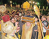Для желающих поклониться деснице Иоанна Крестителя в Ставрополе всю ночь работал общественный транспорт