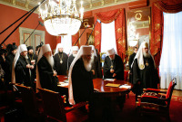 Началось заседание Священного Синода Русской Православной Церкви