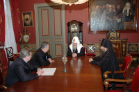 Святейший Патриарх Алексий встретился с губернатором Хабаровского края В.И. Ишаевым