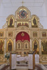Освящение храма во имя Нерукотворного Образа Спасителя в Дивеевском монастыре архиепископом Нижегородским Георгием