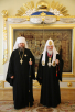 Встреча Предстоятеля Русской Православной Церкви с Блаженнейшим Митрополитом всей Америки и Канады Ионой