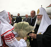 Святейший Патриарх Московский и всея Руси Алексий II прибыл с архипастырским визитом в Белоруссию