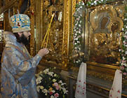 Престольный праздник отметил храм Тихвинской иконы Божией Матери в Алексеевском