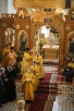 Патриарший визит в Санкт-Петербург. Богослужение в главном храме Иоанновского монастыря на Карповке.