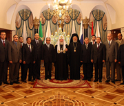 Предстоятель Русской Церкви встретился с руководителями дипломатических миссий арабских государств в Российской Федерации