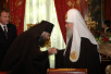 Встреча Святейшего Патриарха Алексия с губернатором Тульской области В.Д. Дудкой